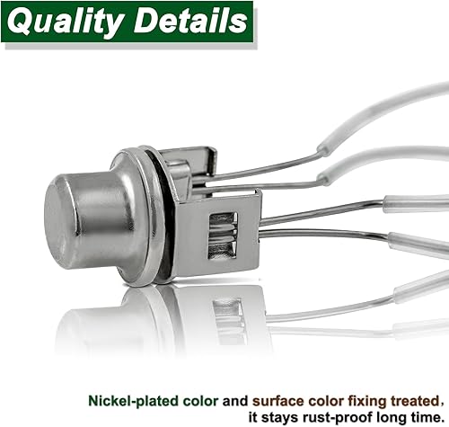 Miniatura 5 de Adaptador de lámpara de clip con niveladores de silicona y remate de perilla de tapa  Mantiene la pantalla de la lámpara en su lugar (plateado)