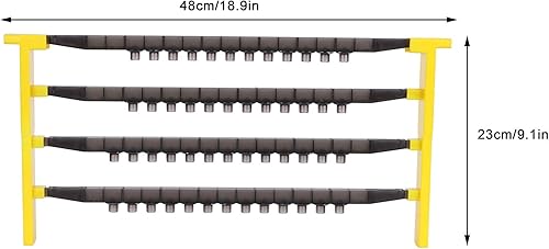Miniatura 7 de Pilipane Cultivadora Queen Bee Jaulas, kit de vasos celulares con 15 agujeros, sistema de cría Queen Cultivating Queen Cage Apiculture Apiculture