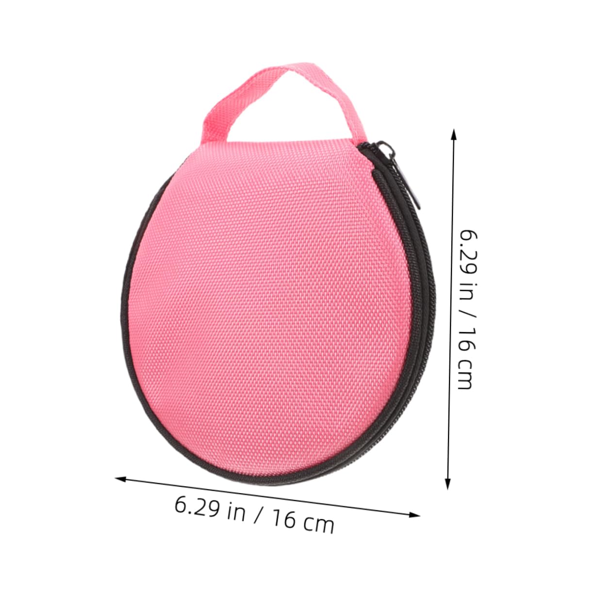 Cabilock 2pcs CD Organizer Bag Capacity Protective Media Storage Pouch for Car Home Use CD Holder Pink for Travel Disc Collection