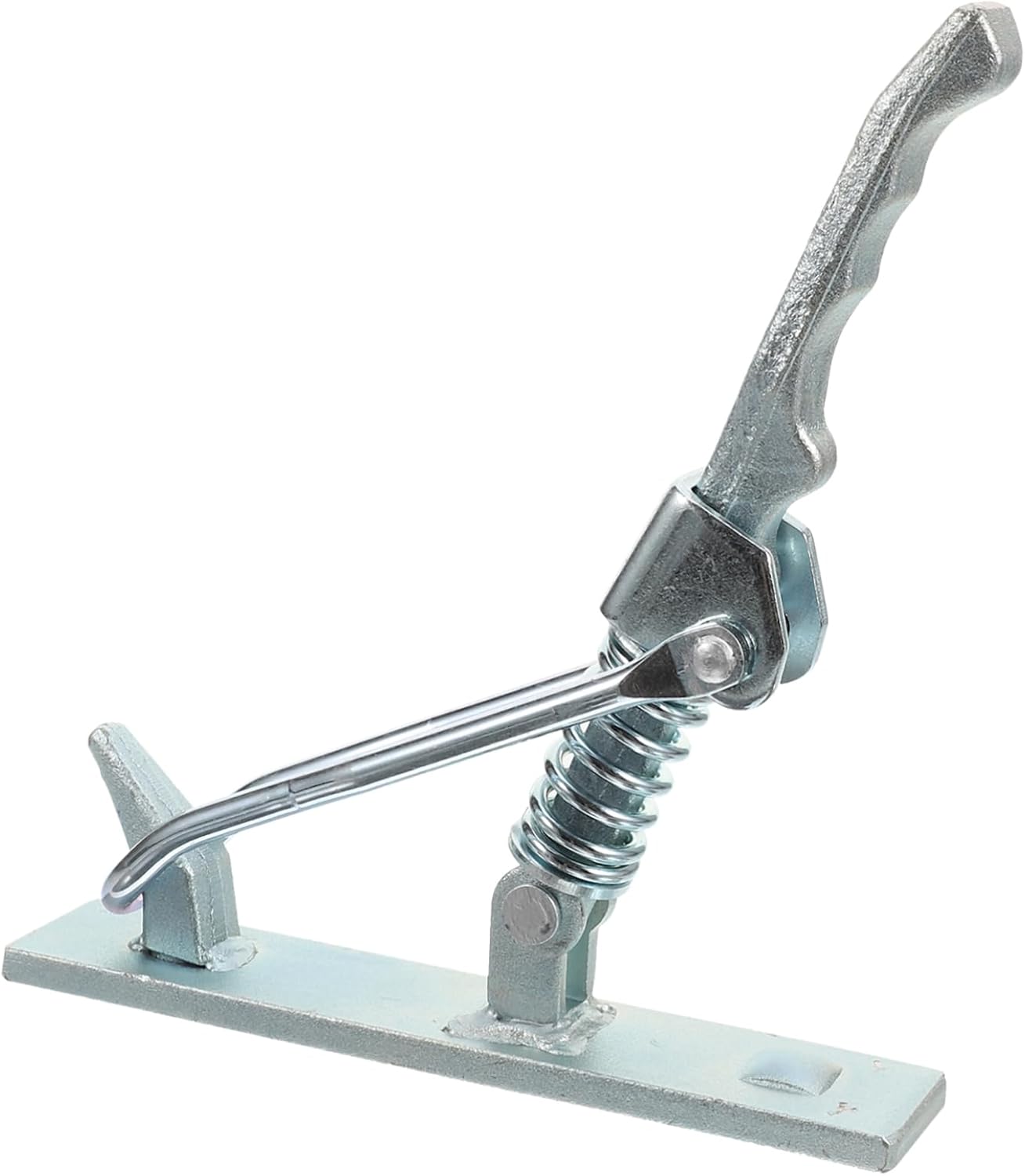 Alipis Heavy-Duty Carbon Steel Coupler Lock for Trailers Easy Install Spring Lock Hasp for Secure Cargo Transportation