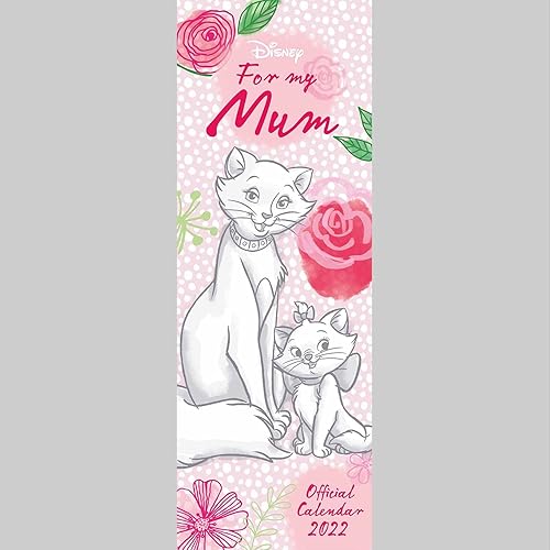 Official Disney For Mums 2022 Calendar - Month To View Slim Wall Calendar (The Official Disney for Mums Slim Calendar 2022)