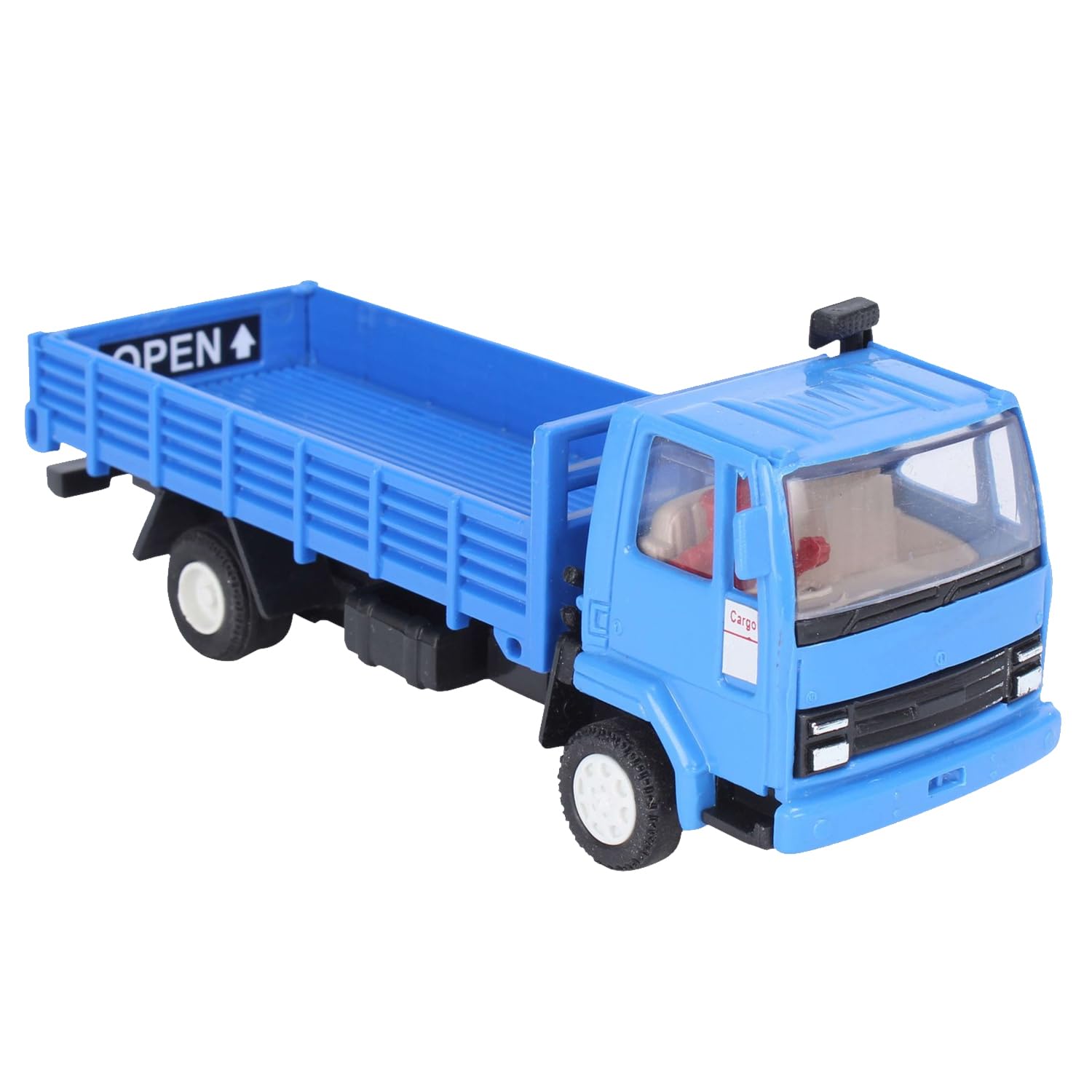 Funky Deal Cargo Truck Toy with Pull Back Action and Openable Tailgate | Mini Truck Toy for Kids | Miniature Truck Toys for Boys and Girls | Cargo Truck Vehicles Toy for Kids (Multicolor)