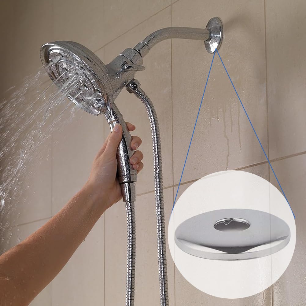 4 Copri Tubi Rosetta In Acciaio Inox 20 Mm - Per Riscaldamento, Doccia, Decorazione - Foto 9