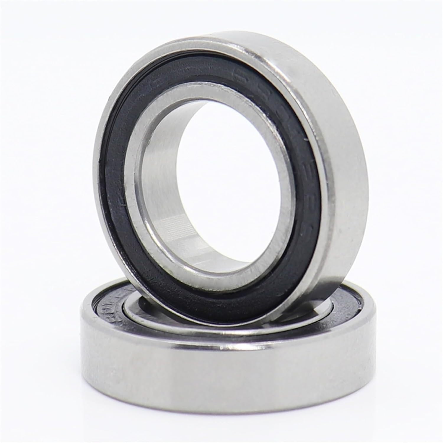 Bearings, 6801 2RS Bearing 12 * 21 5 mm 10PCS ABEC-1 Metric Thin Section 61801RS RS Ball Bearings 6801RS,High Load Carrying Capacity
