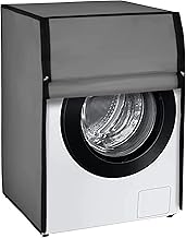 Amazon Brand - Umi. Front Load Washing Machine Cover Suitable for Samsung 7 Kg, 7.5 Kg, 8 Kg, 8.5 Kg, 9 Kg (63cmsX63cmsX81cms, Grey)