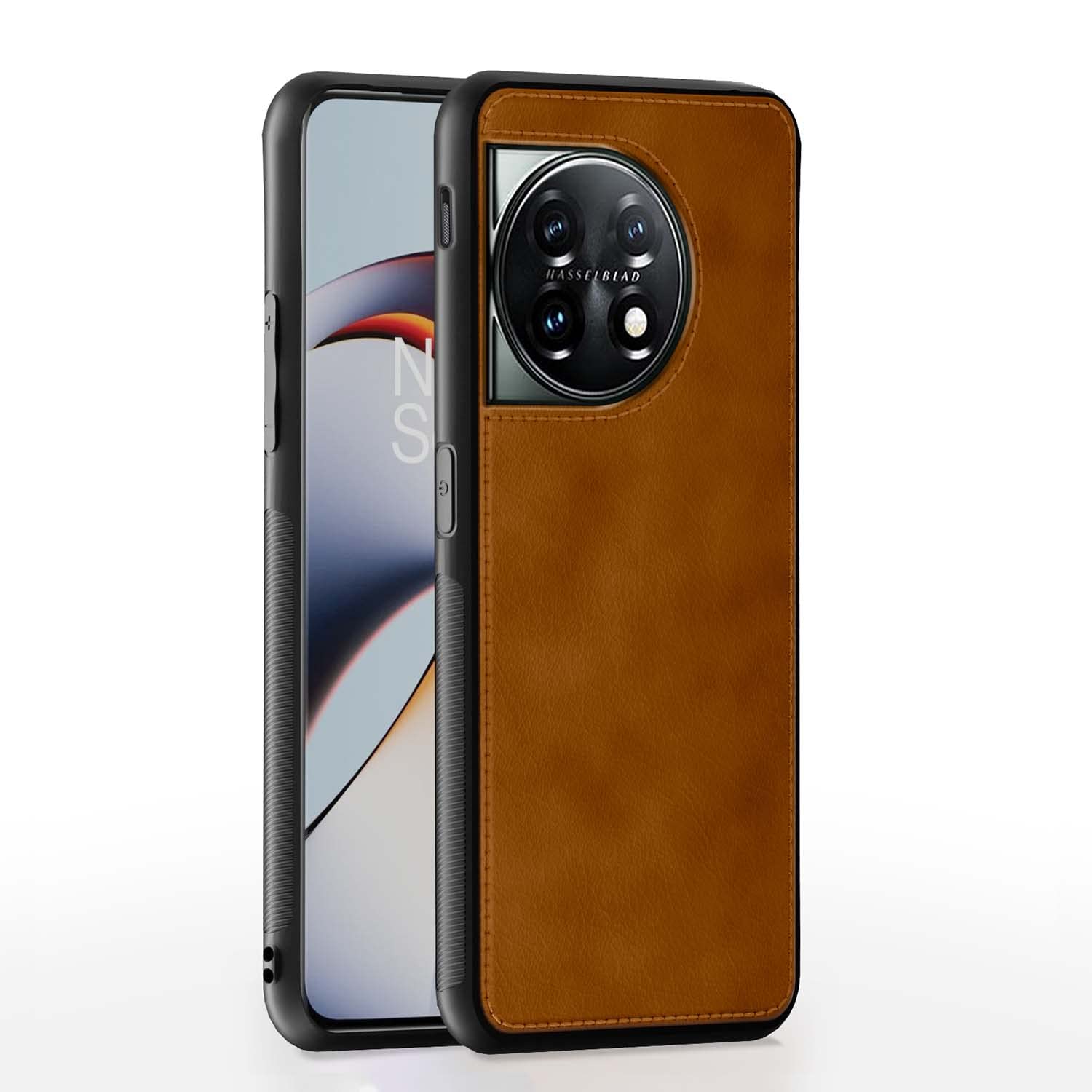 Pikkme OnePlus 11 5G Back Cover | Flexible Pu Leather | Full Camera Protection | Raised Edges | Super Soft-Touch | Bumper Case for OnePlus 11 5G (Brown) (B0C1ZDF29P) Amazon Price History, Amazon Price Tracker