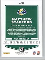 Vista 2 de Trading Card 2021 de la NFL de los Donruss #139 Matthew Stafford Los Angeles Rams