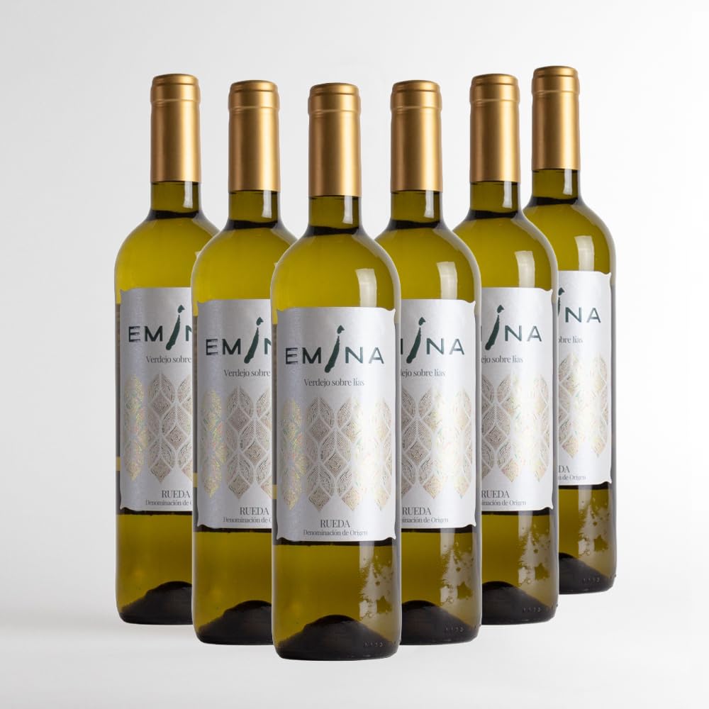 Emina Verdejo Sobre Lías Vino Blanco D.O. Rueda Pack 6x75 cl