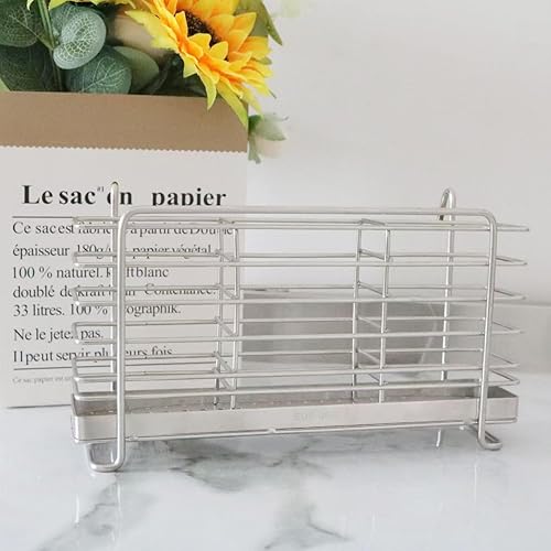 Miniatura 8 de Soporte de utensilios de alambre para encimera de cocina, soporte de utensilios para encimera de cocina, soporte para utensilios de cocina para