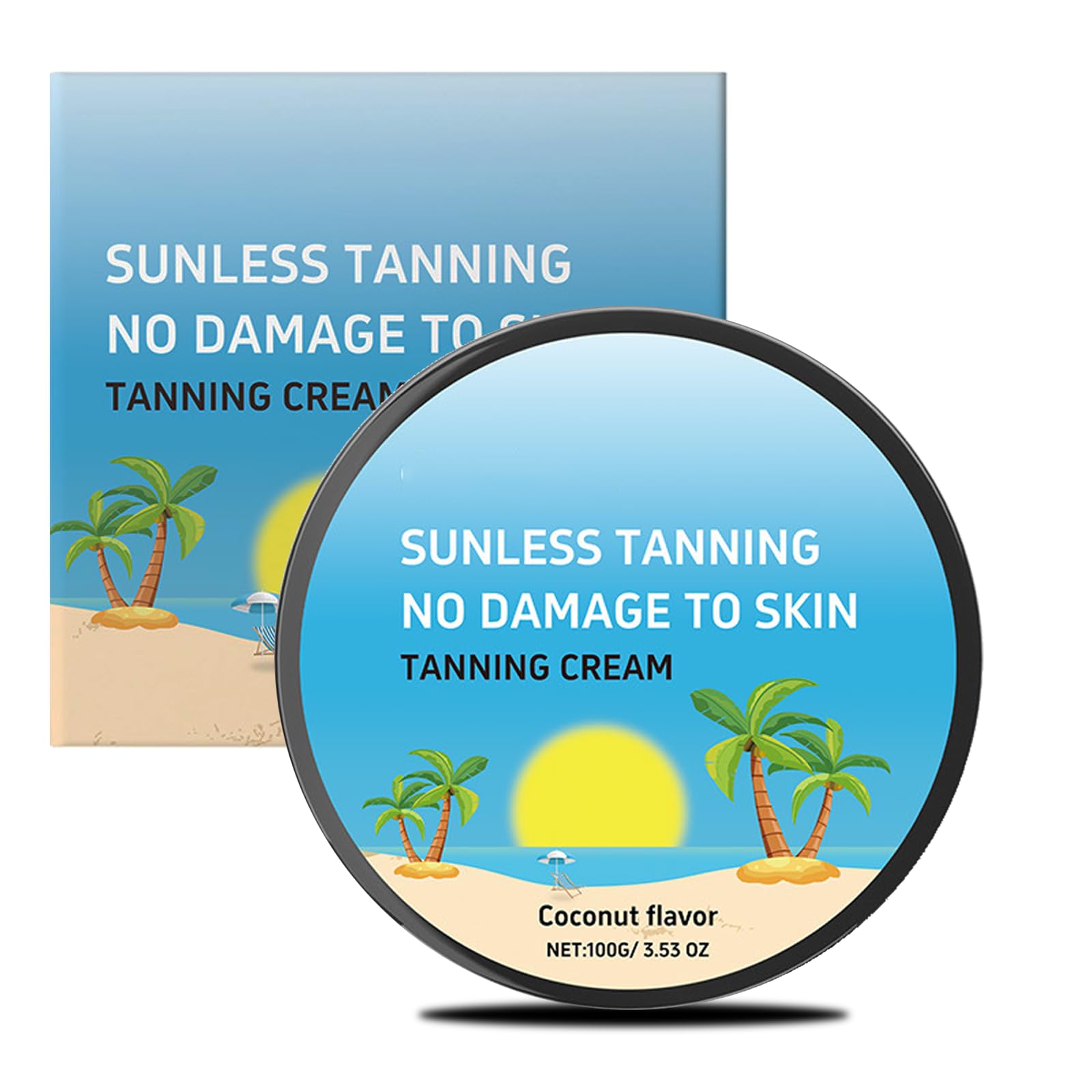 AmiCera Tanning Accelerator, Gradual Tan Cream with Beta Carotene