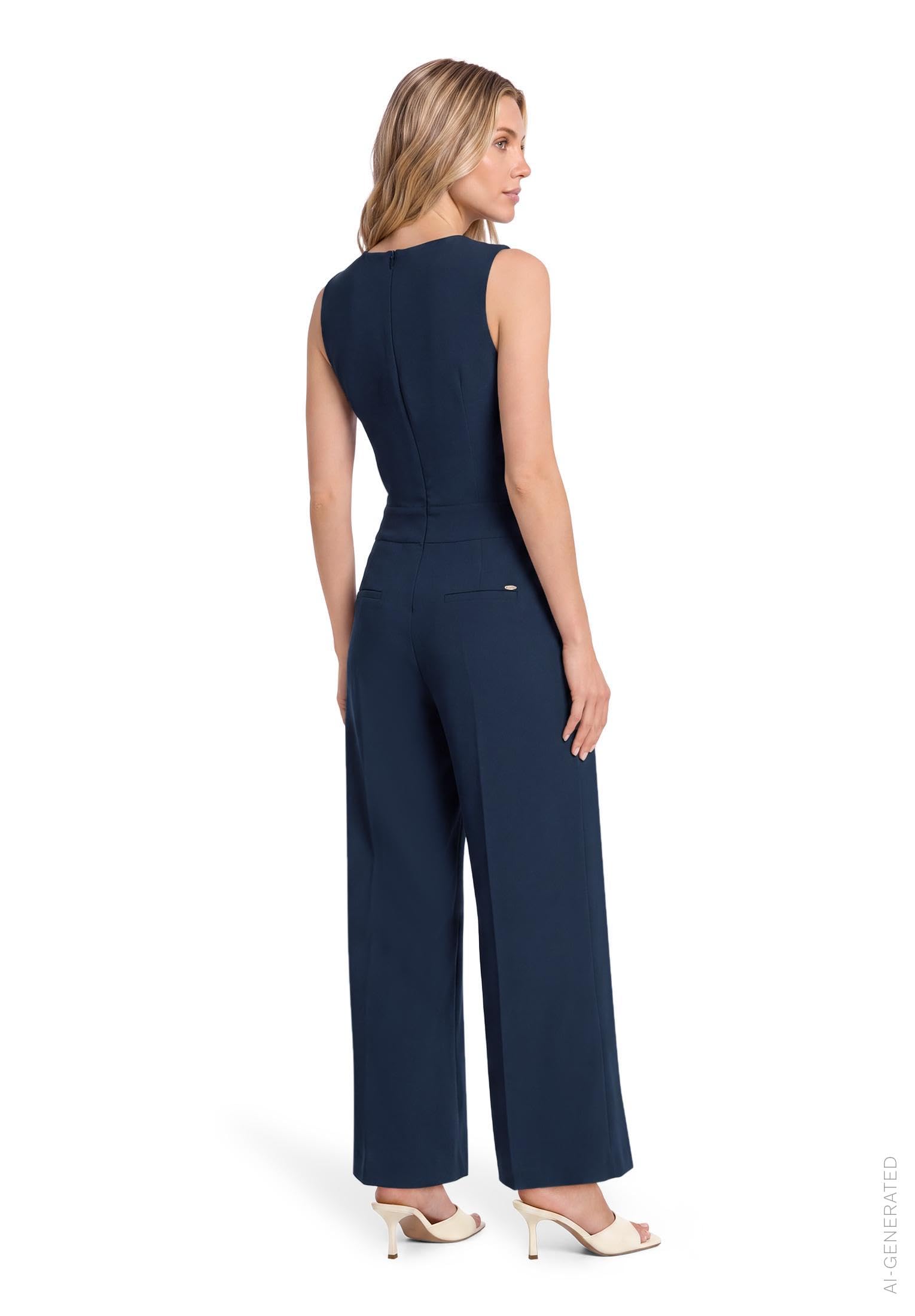 Betty & Co Damen Verona Overall Lang ohne Arm