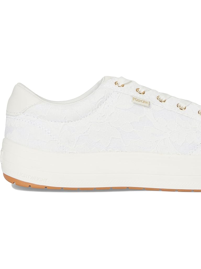 White Keds Park Lace Up