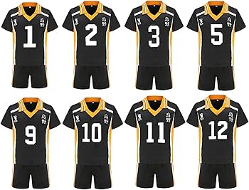 Amazon.co.jp: ハイキュー 烏野 ユニフォーム コスプレ衣装 半袖