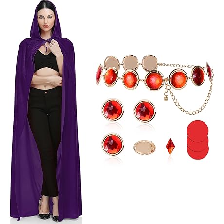 Raven Cape and Raven Belt Sets