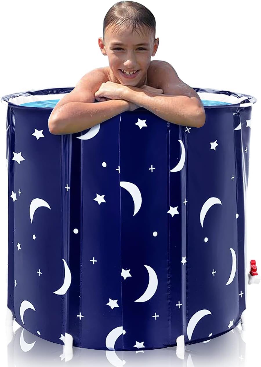 Portable Bathtub Adult Foldable Bathtub Separate SPA Tub for Indoor