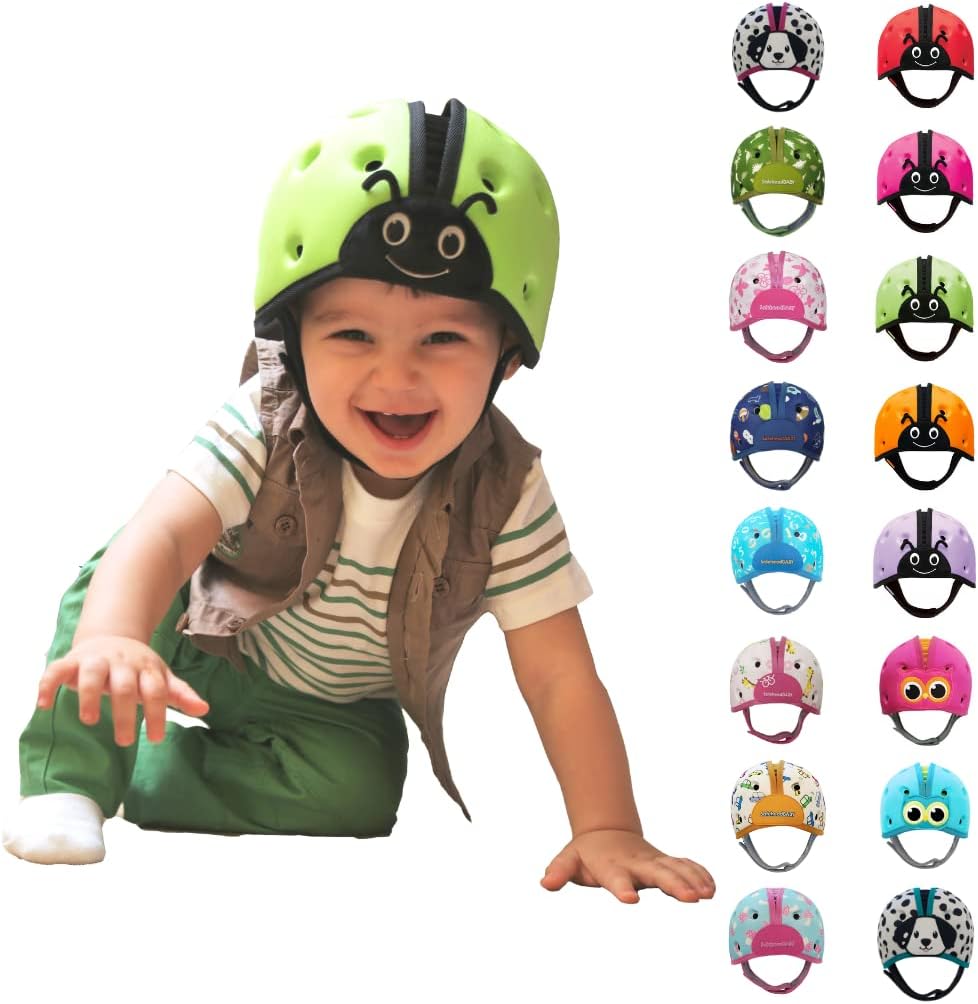 SafeheadBABY Soft Baby Head Protector Helmet for Crawling and Walking 7-24 Months