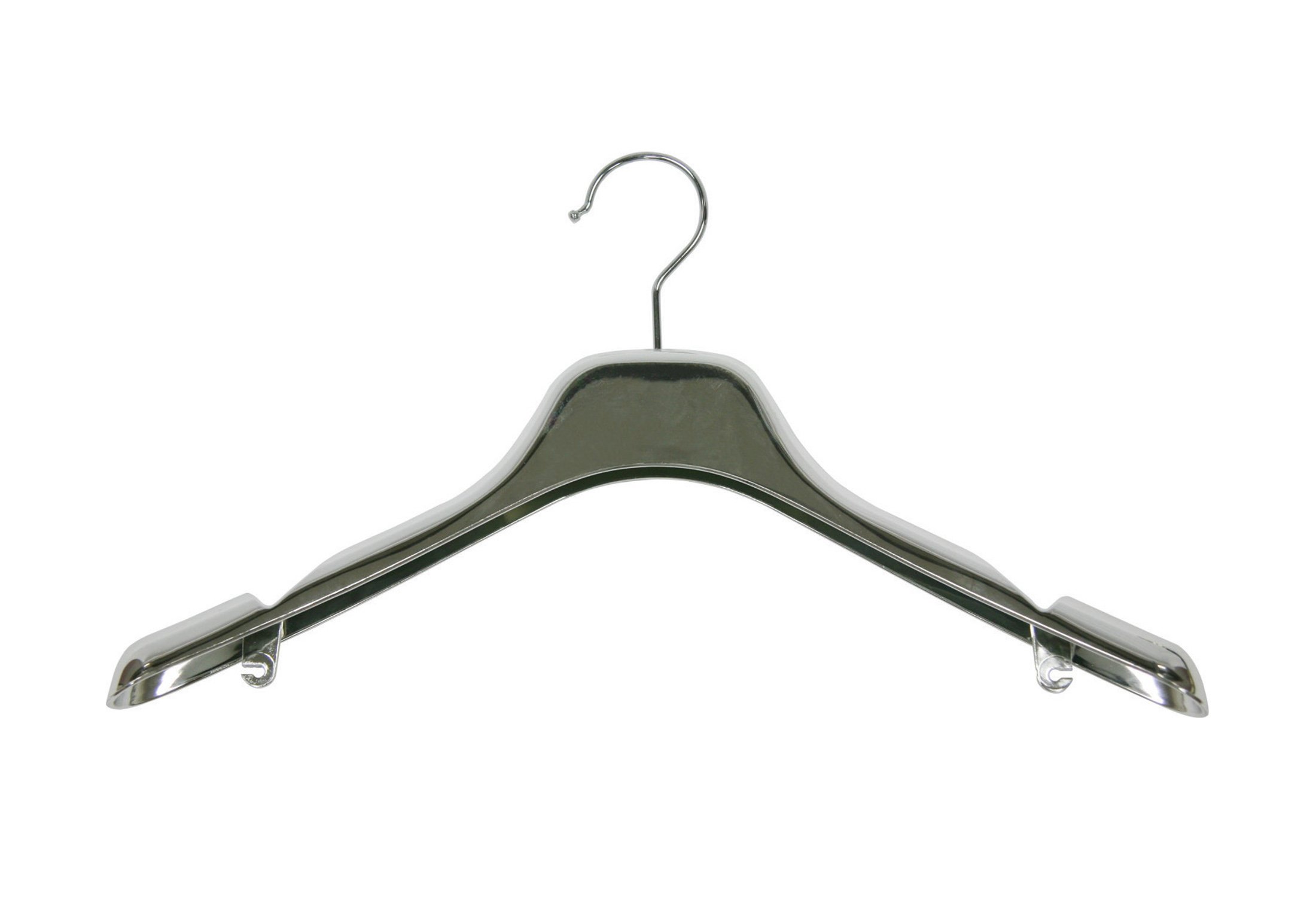 Newtech Display HPT-X16/CHROME Thick Chromed Top Hanger (Pack of 100)