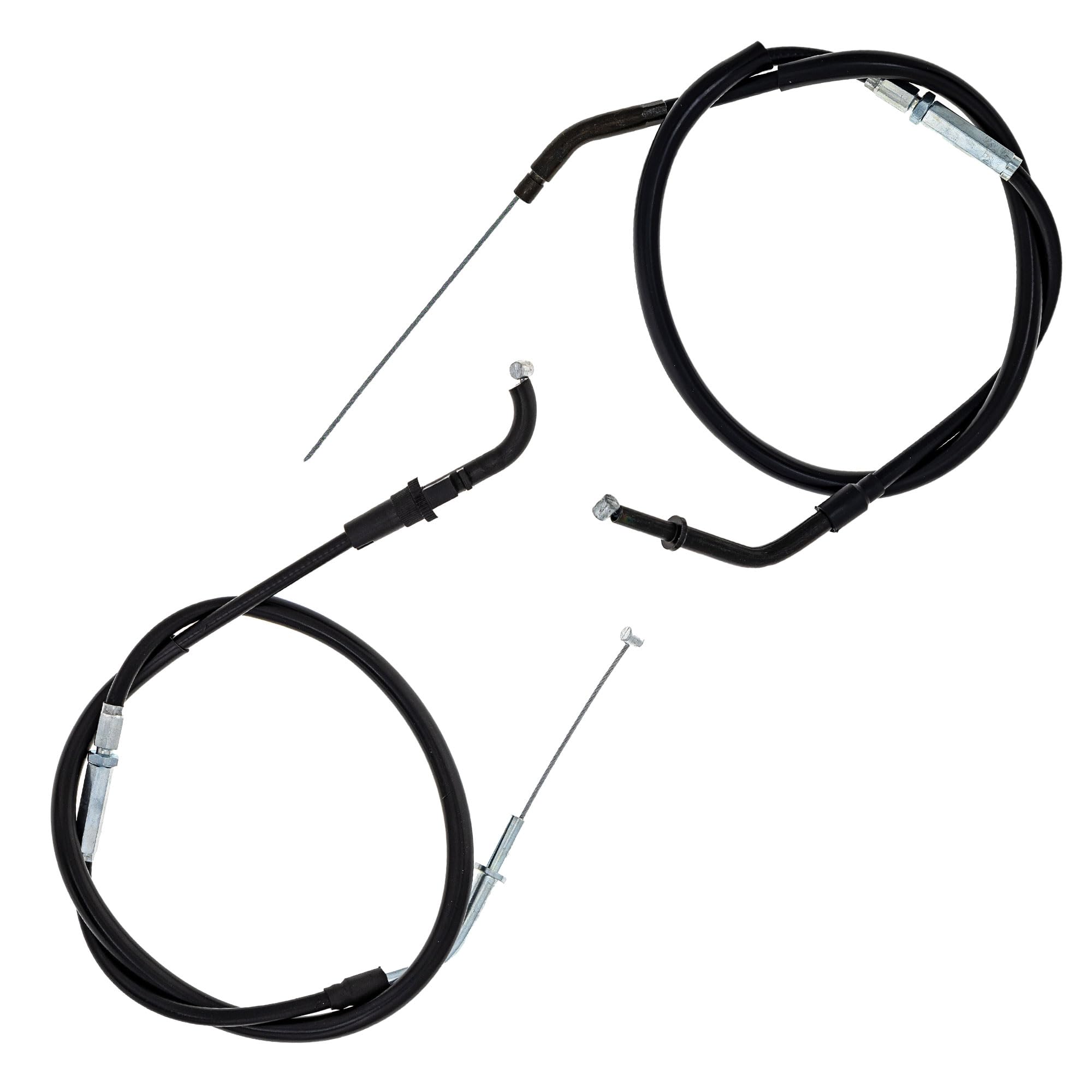 Amazon.com: NICHE Push Pull Throttle Cable Set for Kawasaki Ninja