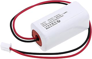 Synergy Digital Emergency Lighting Battery, Compatible with LumaPro 48H465A Emergency Lighting, (Ni-CD, 4.8V, 300mAh) Ultra High Capacity, Replacement for LumaPro LP-483-JC2P Battery