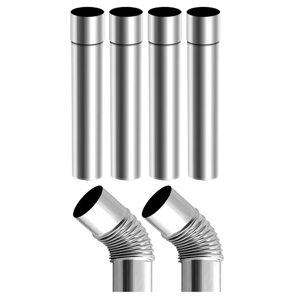 Amazon.co.jp: IMPACTオンライン 薪ストーブ 煙突 ステレス