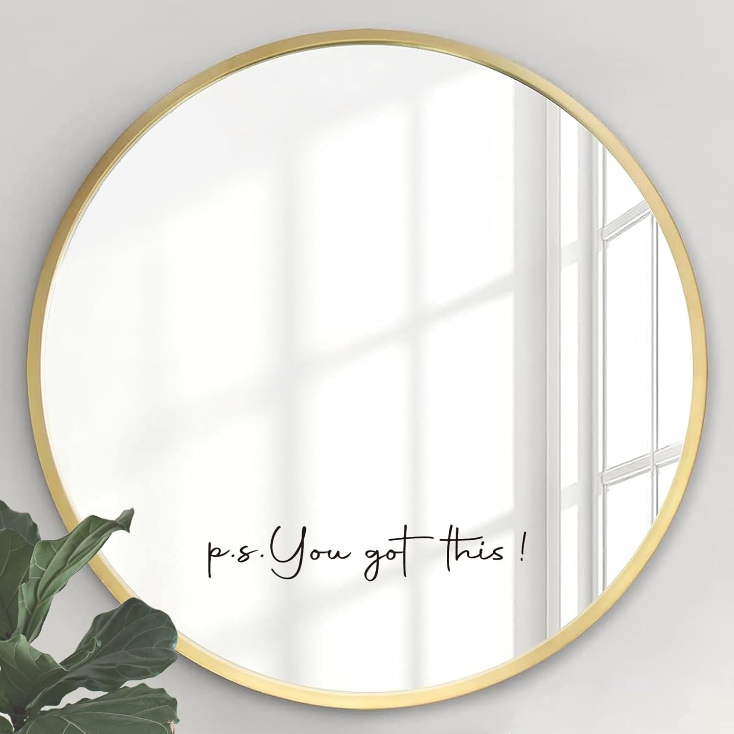 You Got This, Mirror Decal Vinyl Decal, Bedroom Wall Decals