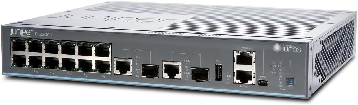 Juniper Layer 3 Switch (EX2200-C-12T-2G)