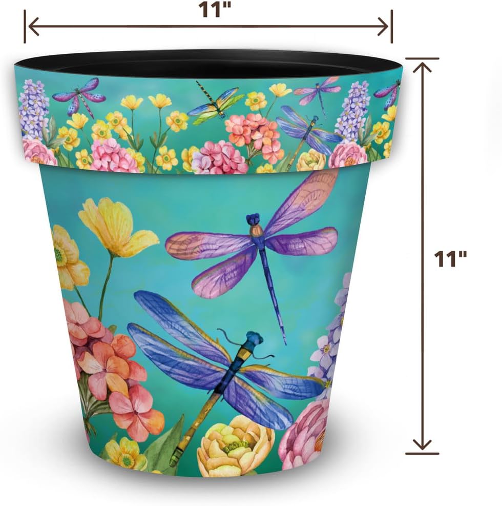 Briarwood Lane Dragonfly Garden Medium Planter