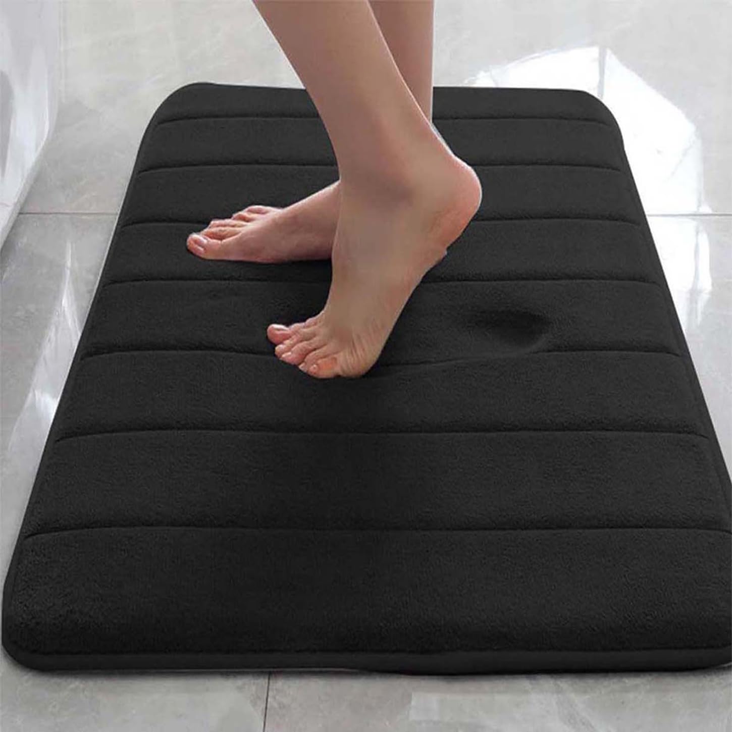 Tappetino da bagno antiscivolo tappeto in memory foam, tappetino da bagno extra morbido, super assorbimento d'acqua, tappeti da bagno, tappetini per pavimento per casa cucina (70 x 120 cm