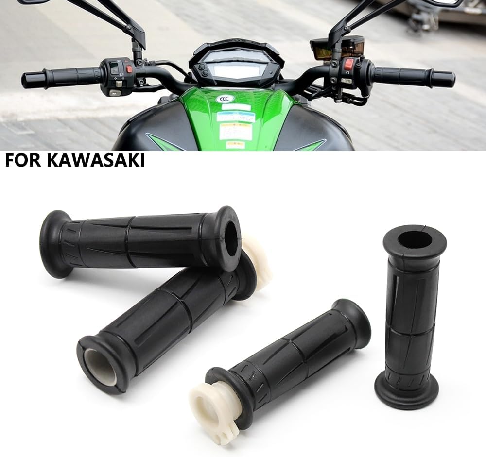 Fit for Kawasaki ZX6R ZX6RR ZX10R ZX10RR ZX12R ZX14R ZX9R ZX7 Motorcycle Rubber Handle Grips Handle Glue Throttle Handlebar