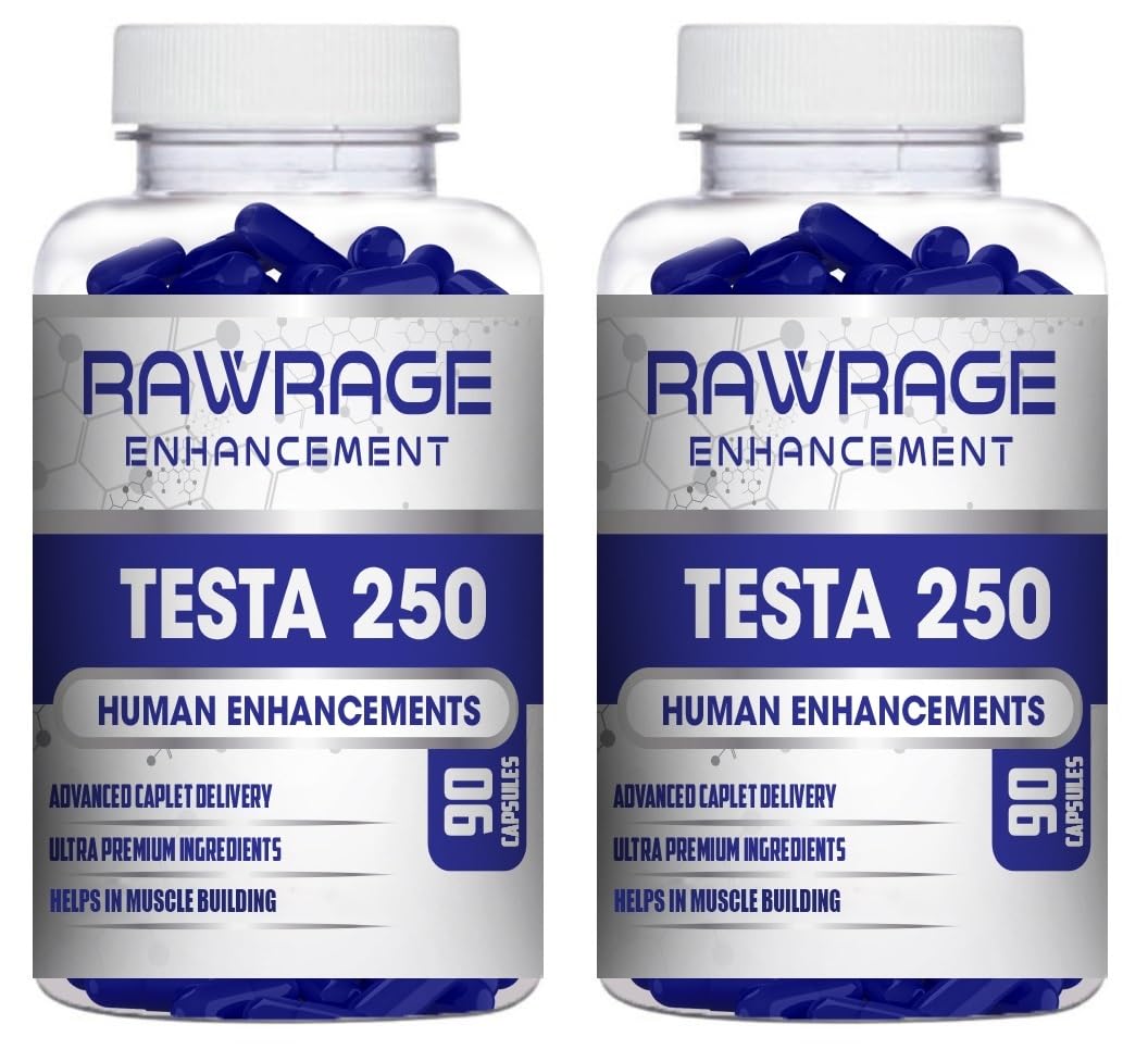 Rawrage TESTA 250 Ultimate Size Gain Formula | Helps In Gain Mass | Muscle growth 180 Capsules (Pack of 2) (B08S33T86F) Amazon Price History, Amazon Price Tracker