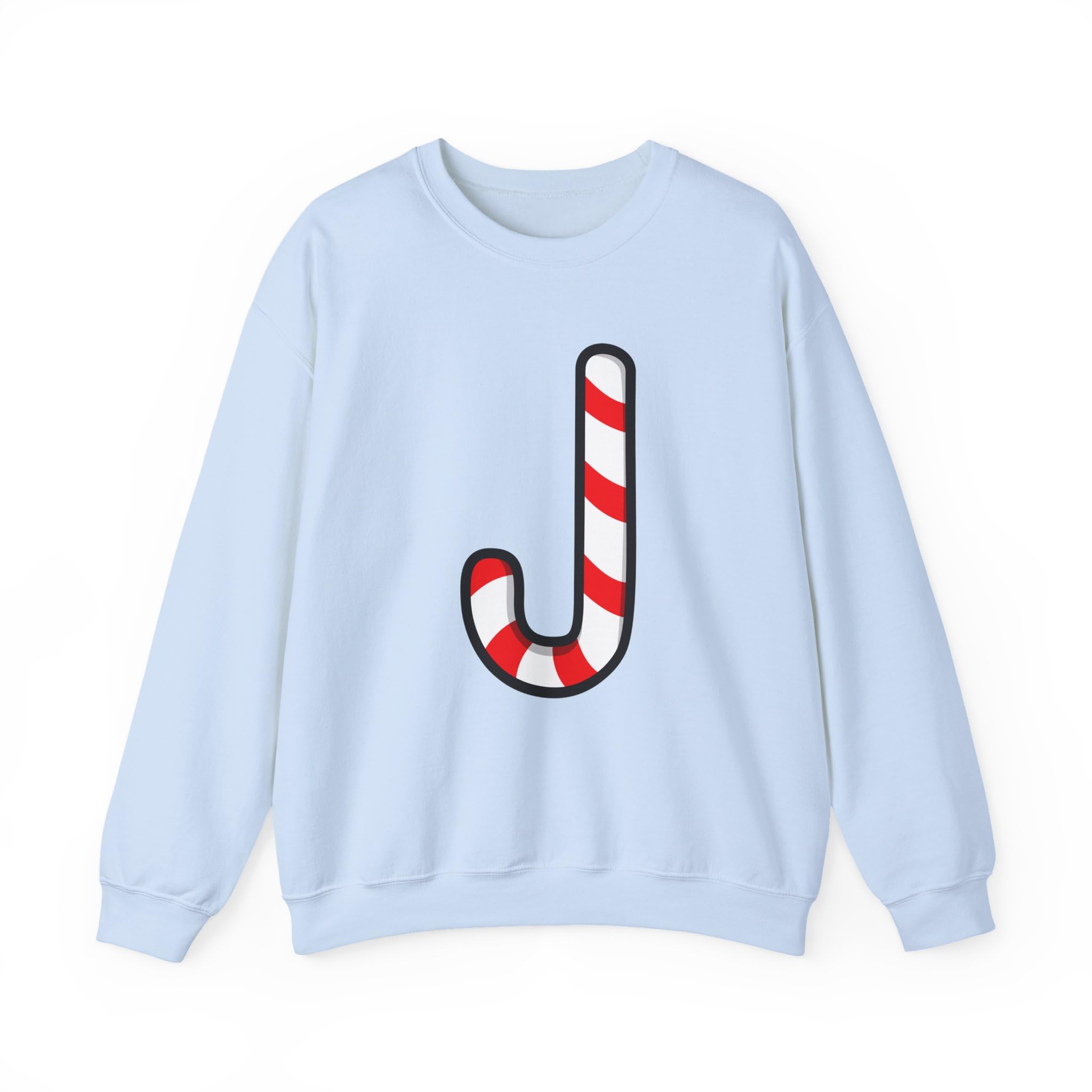 Pull de Noël bleu ciel grand modèle tricot Lollipop hiver chaud taille L
