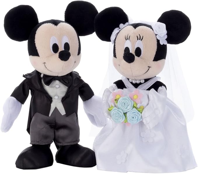 大特価放出 ミッキー ミニーマウス ミッキーマウス ドレス 結婚式 ウェディング ミニー Tdr Tdl ディズニーランド ペア ぬいば 2個 ぬいぐるみバッジ ミニーマウス Avonelectronicsonline Com
