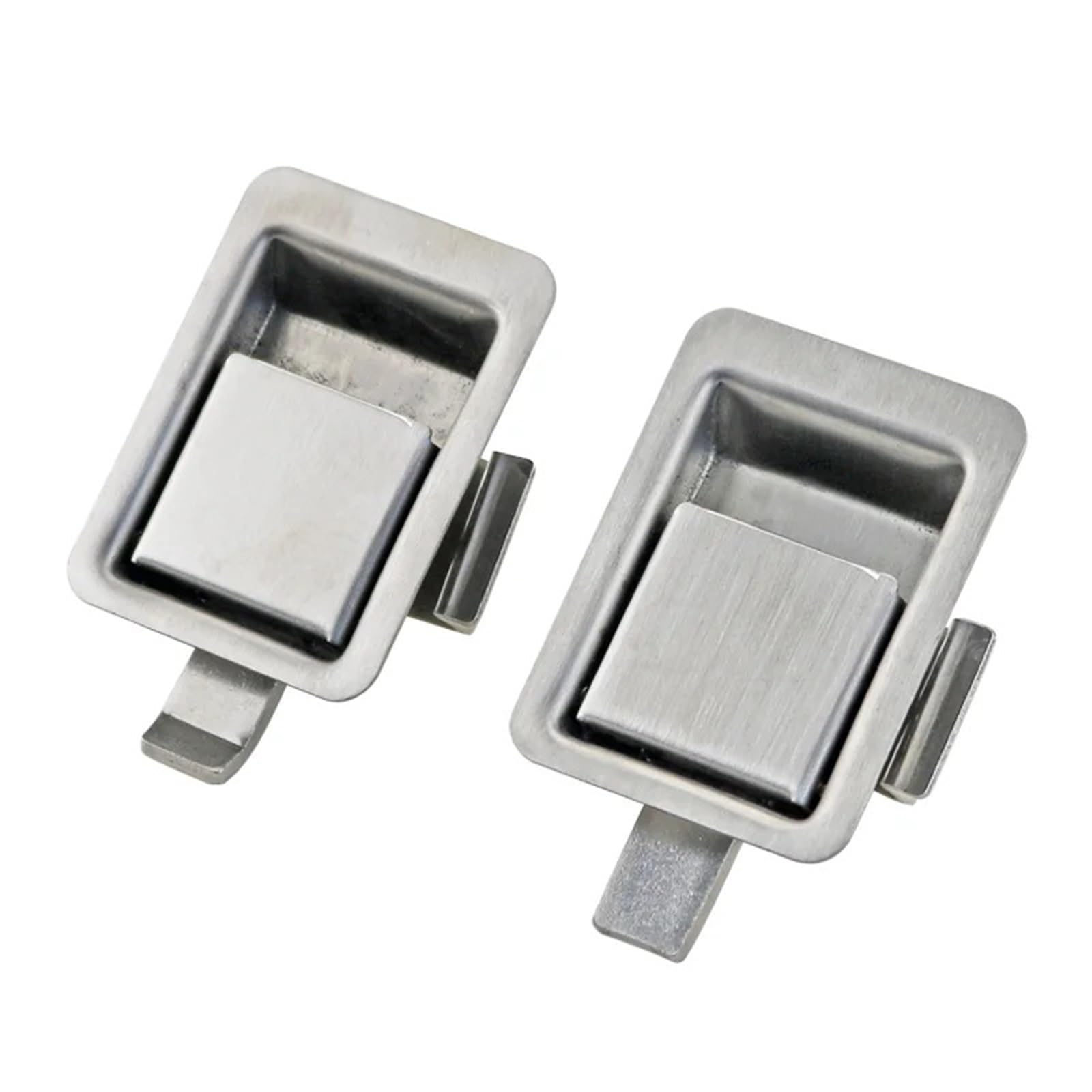 Serratura for porta dell'armadio for attrezzature meccaniche industriali in acciaio inossidabile 304, 1 pezzo(Straight tongue)