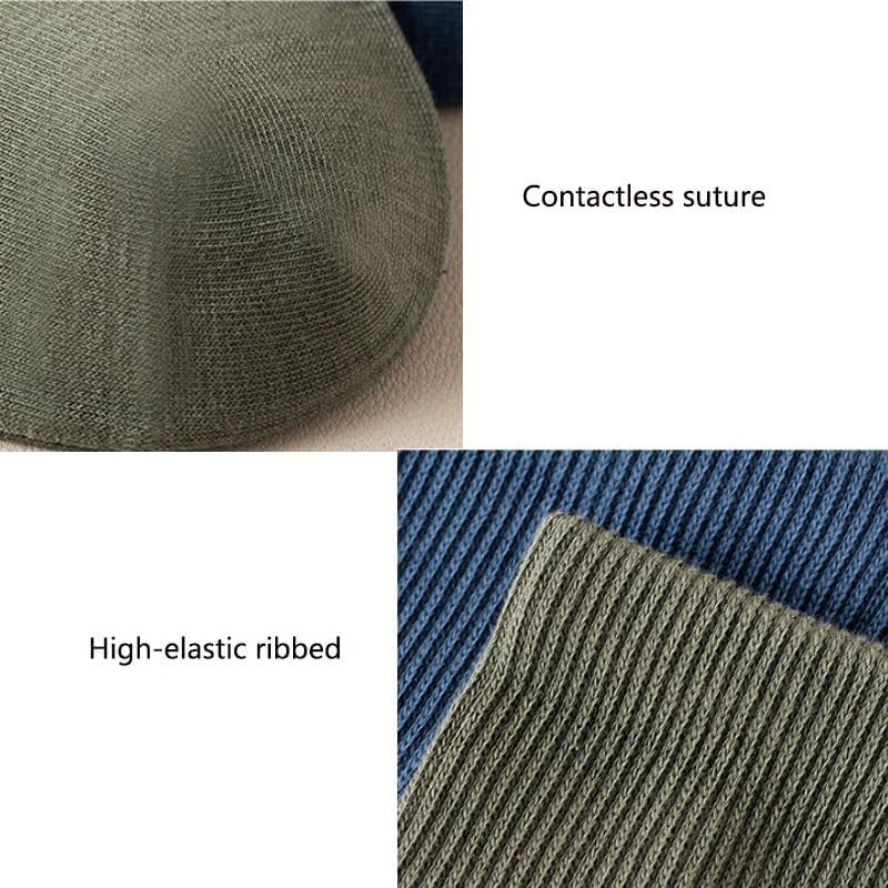 Men's Cotton Middle Tube Socks Solid Color Movement Sockss Absorb Sweat Socksing