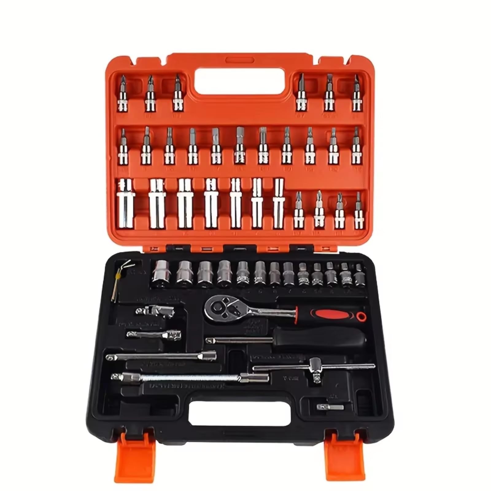 Maletín herramientas multiusos Kit Herramientas Reparación Automóviles Accesorios Mantenimiento Automotriz Juego Llaves Trinquete Herramientas Manuales Kit Para El Hogar