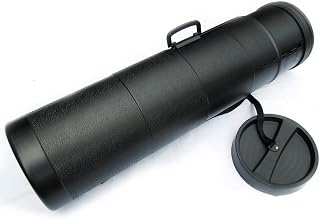 FYZS Tubo de Pintura retráctil, a Prueba de Gota, Resistente a la presión, Impermeable, Tubo de Carteles de Gran Capacidad, Negro Grande, Longitud de extensión de 37 a 61.8 Pulgadas (Color : Black)
