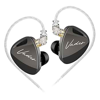 Amazon.co.jp: LINSOUL KZ Vader ブラック3DDハイブリッド型HiFi