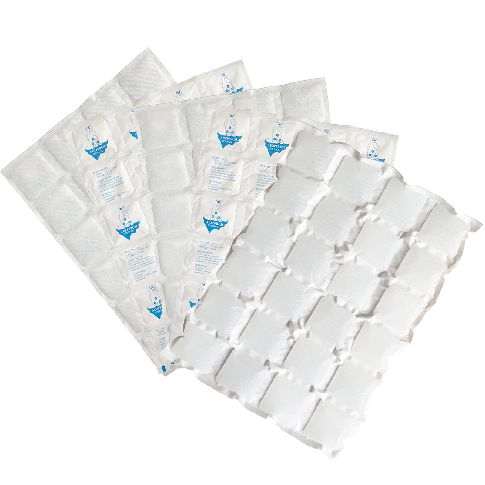 Buy 5 Sheets Dry Ice Packs for Shipping Frozen Food Cold Packs for