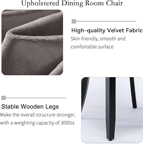 Miniatura 8 de Juego de mesa de comedor de cristal negro de lujo moderno de 45 pulgadas para 6, 7 piezas redondas de vidrio templado para cocina y comedor con Mesa