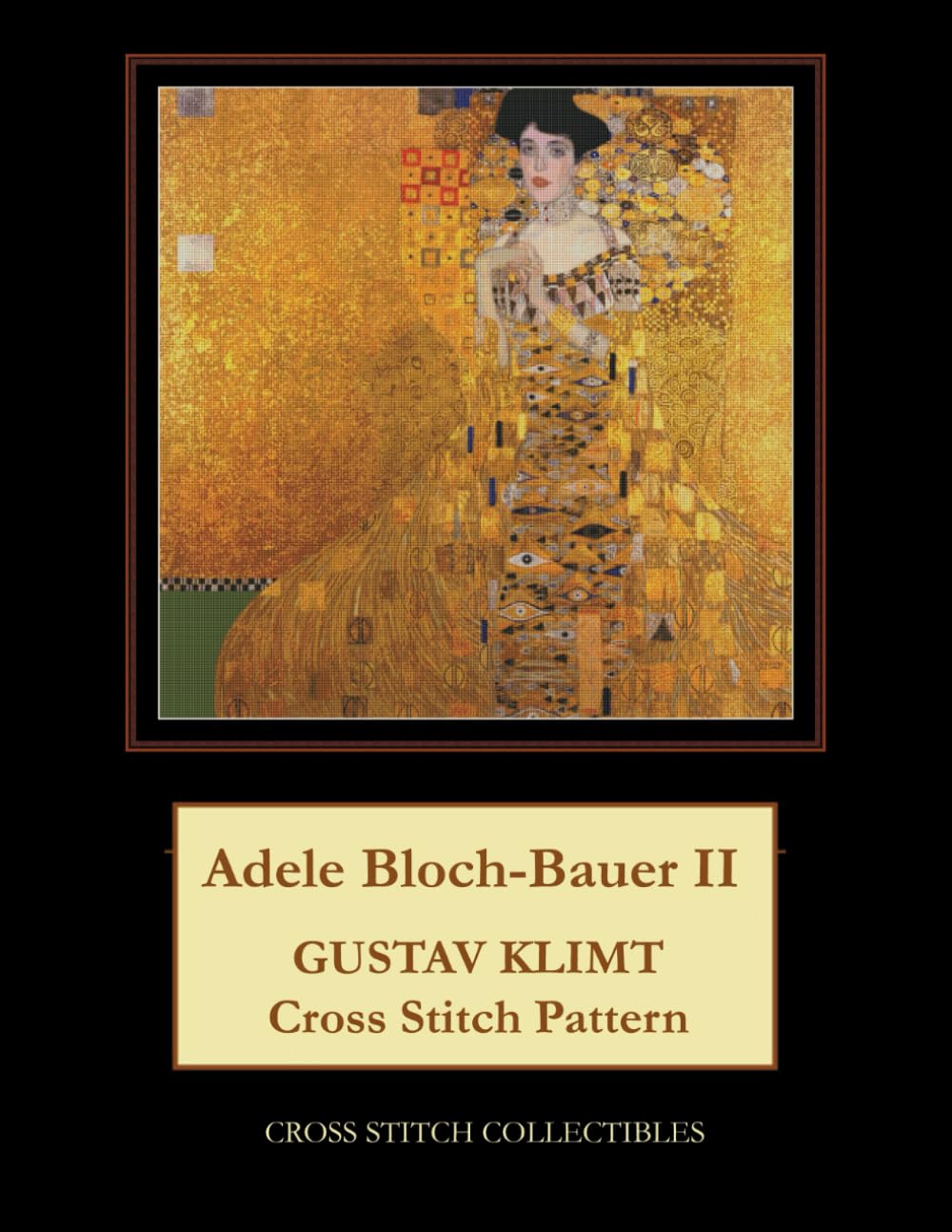 Adele Bloch-Bauer II: Gustav Klimt Cross Stitch Pattern