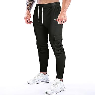 KINGAOGGO Cotton Harem Pants Men's 