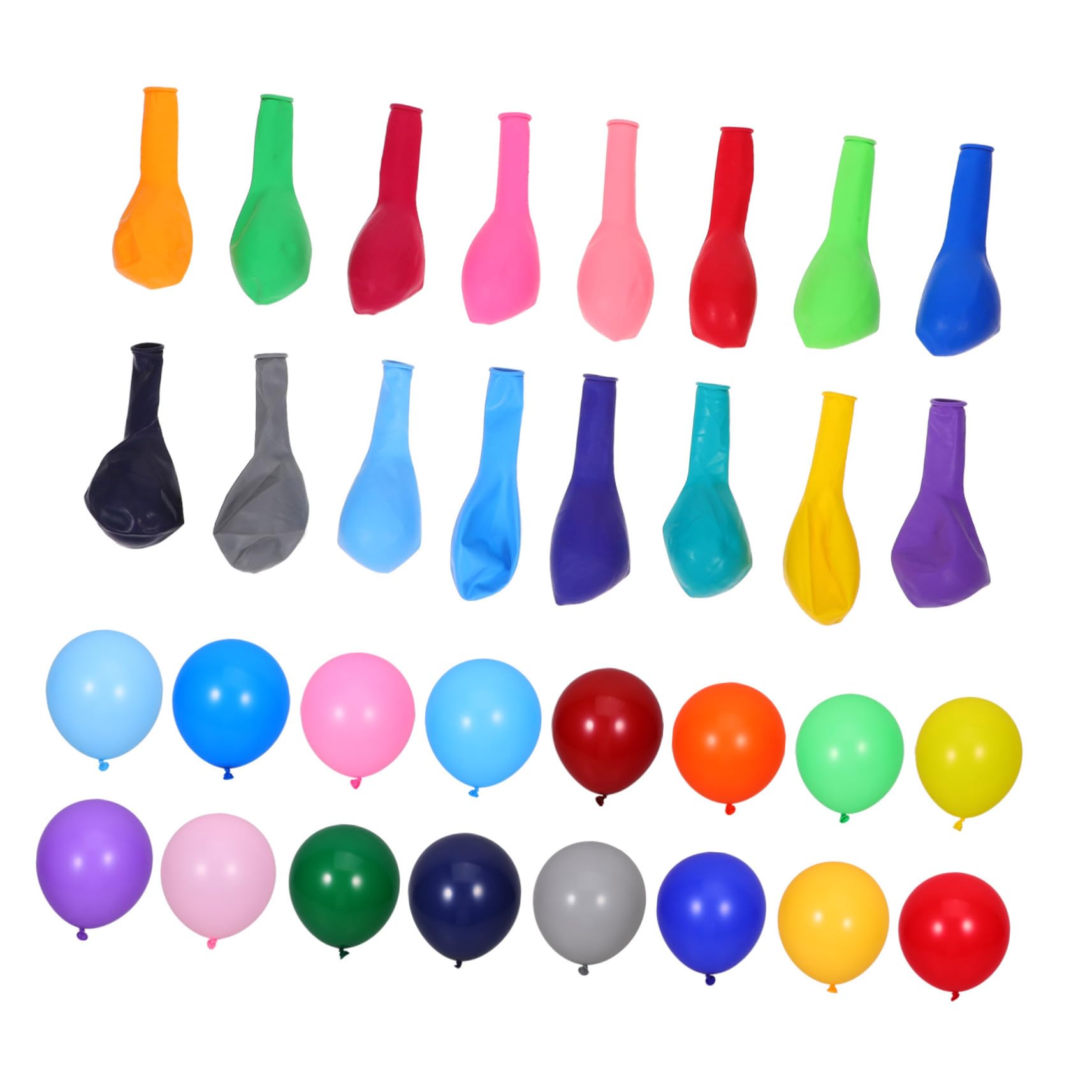 Globos de Látex Multicolores para Fiesta, 200 Piezas