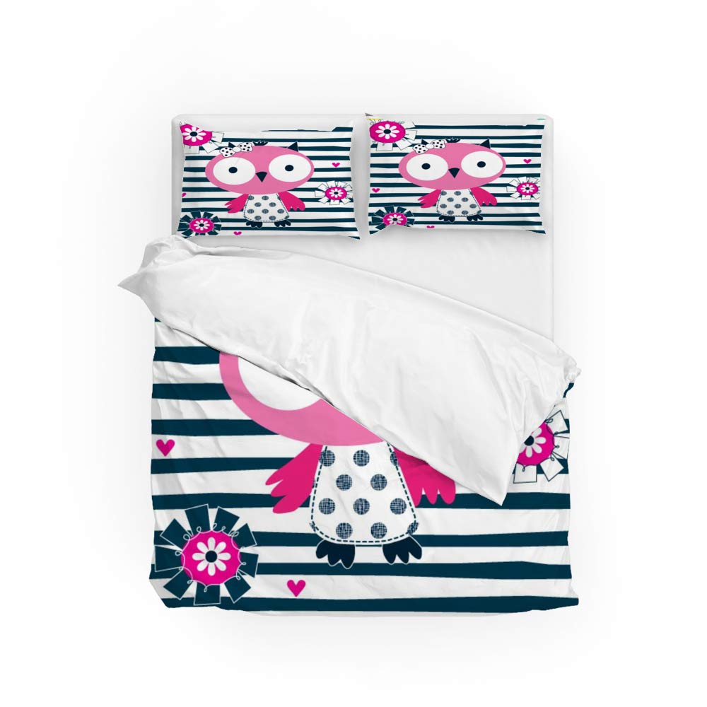 Housse de couette simple en microfibre avec sa taie d'oreiller CHEHONG