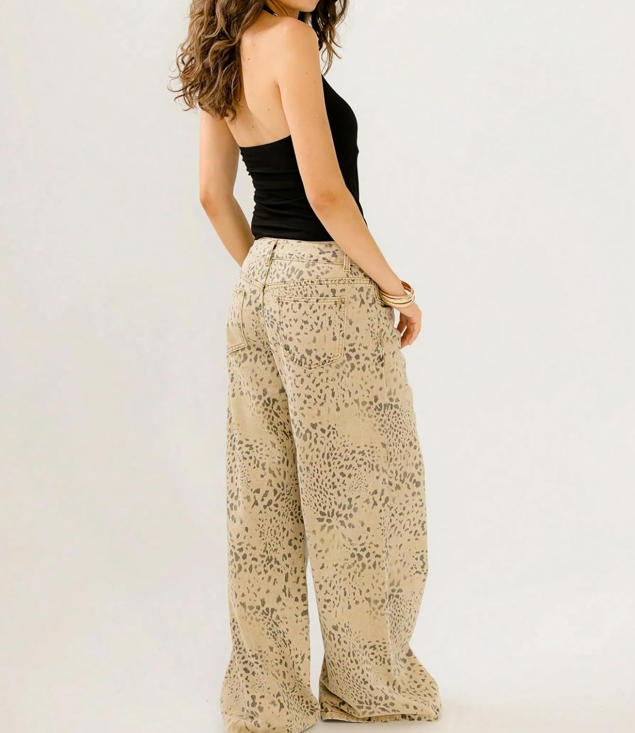 Women Y2k Punk Grommet Eyelet Halter Neck Crop Tank Tops Slim Fitted Sleeveless Backless Grunge Summer Shirts - Image 5