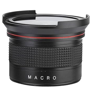 Amazon | Hakeeta 魚眼レンズ 58MM 0.35X 魚眼広角レンズ