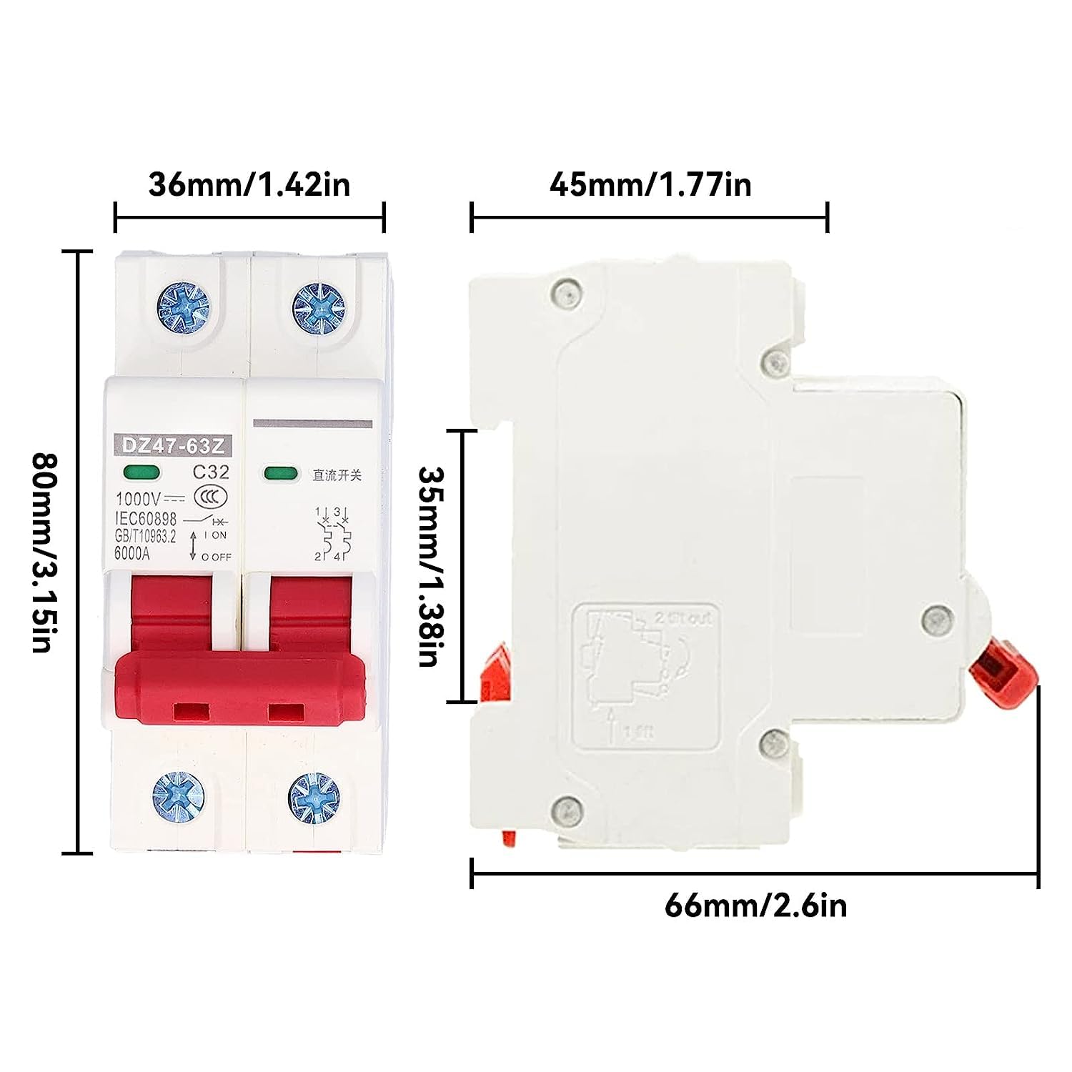 Zonnepaneel Verlengkabel 1m tot 4m - DC Verlengsnoer voor Fotovoltaïsche Systemen, LED