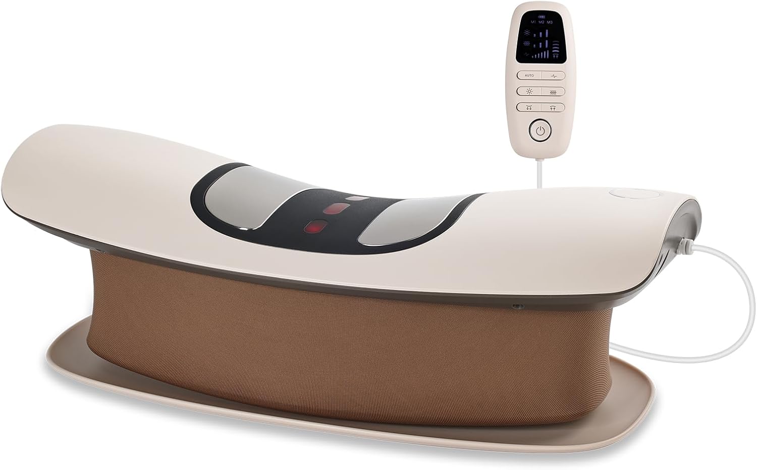 Electric Lumbar Traction Device, Electric Back Massagers Back Stretcher, Vibration Fascia pad, Used for The Waist, is a Waist pad Used After Exercising, Yoga, and Other Sports - Image 8