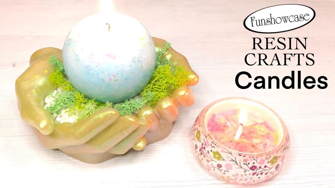 Amazon.com: FUNSHOWCASE Large Cupped Hands and Sphere Ball Epoxy