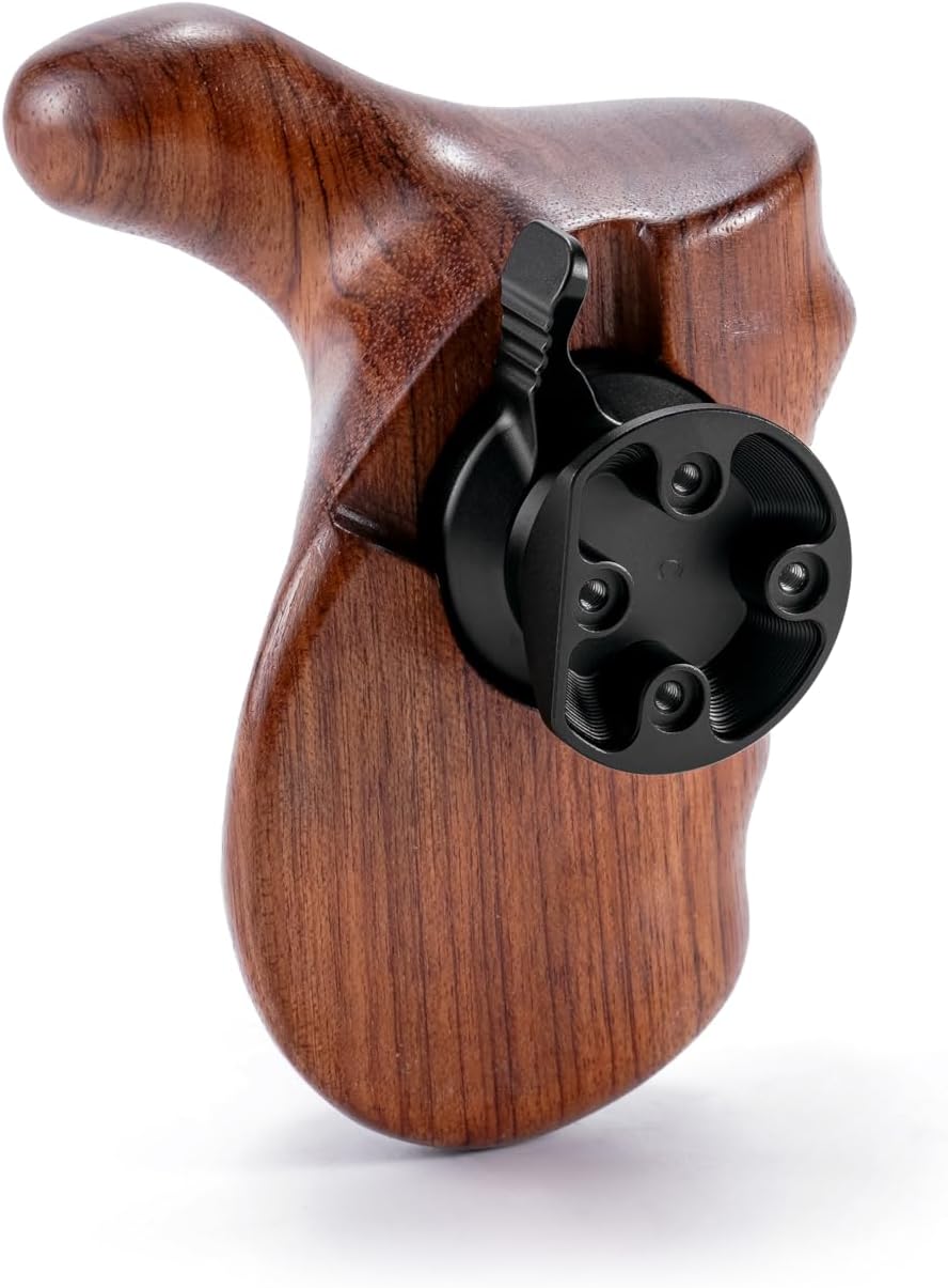 Tiltaing Advanced Left Side Wooden Handle in Black | TA-ALWH-B