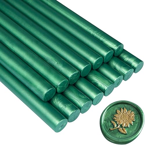 Miniatura 7 de Zifospy - Barra de sellado de cera, 15 varillas de sellado de cera para sellar cera, sellar palos de cera para invitaciones de boda, tarjetas,